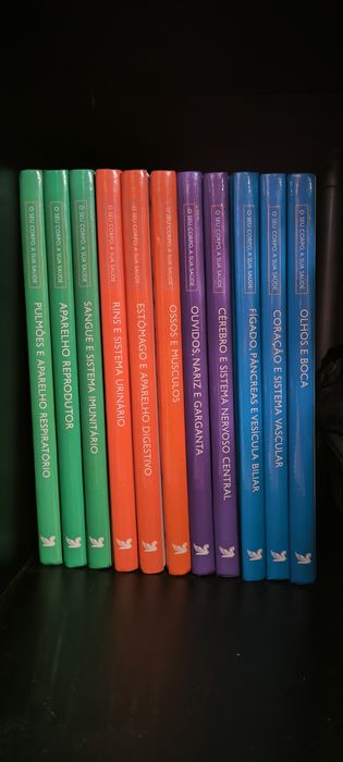 O seu corpo a sua saúde . Livro corpo humano