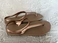 Havaianas Douradas Flash Urban Plus 37/38 (Tam Brasil)