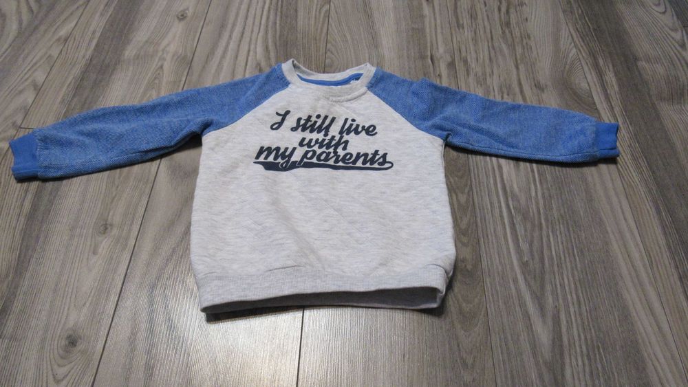 bluzka 92 dla chłopca przez głowę