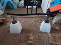 Lampa wisząca na 2 żarówki