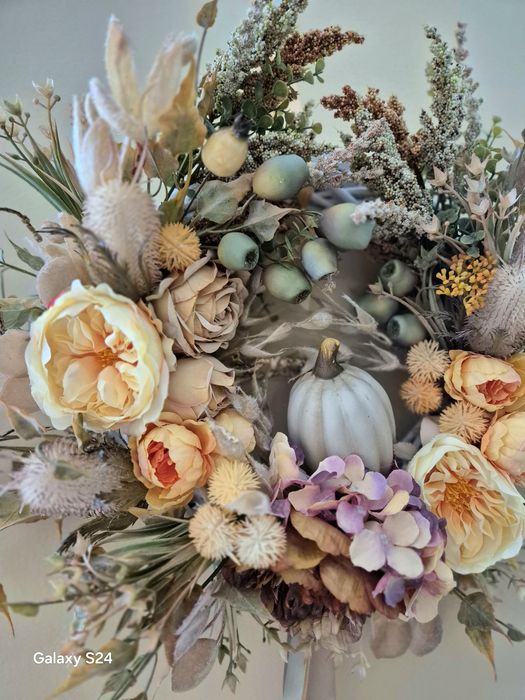 Wianek na drzwi "Jesienna Melodia"