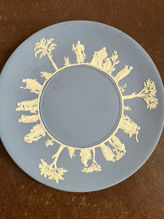 Talerz Wedgwood porcelana biskwitowa bogowie greccy
