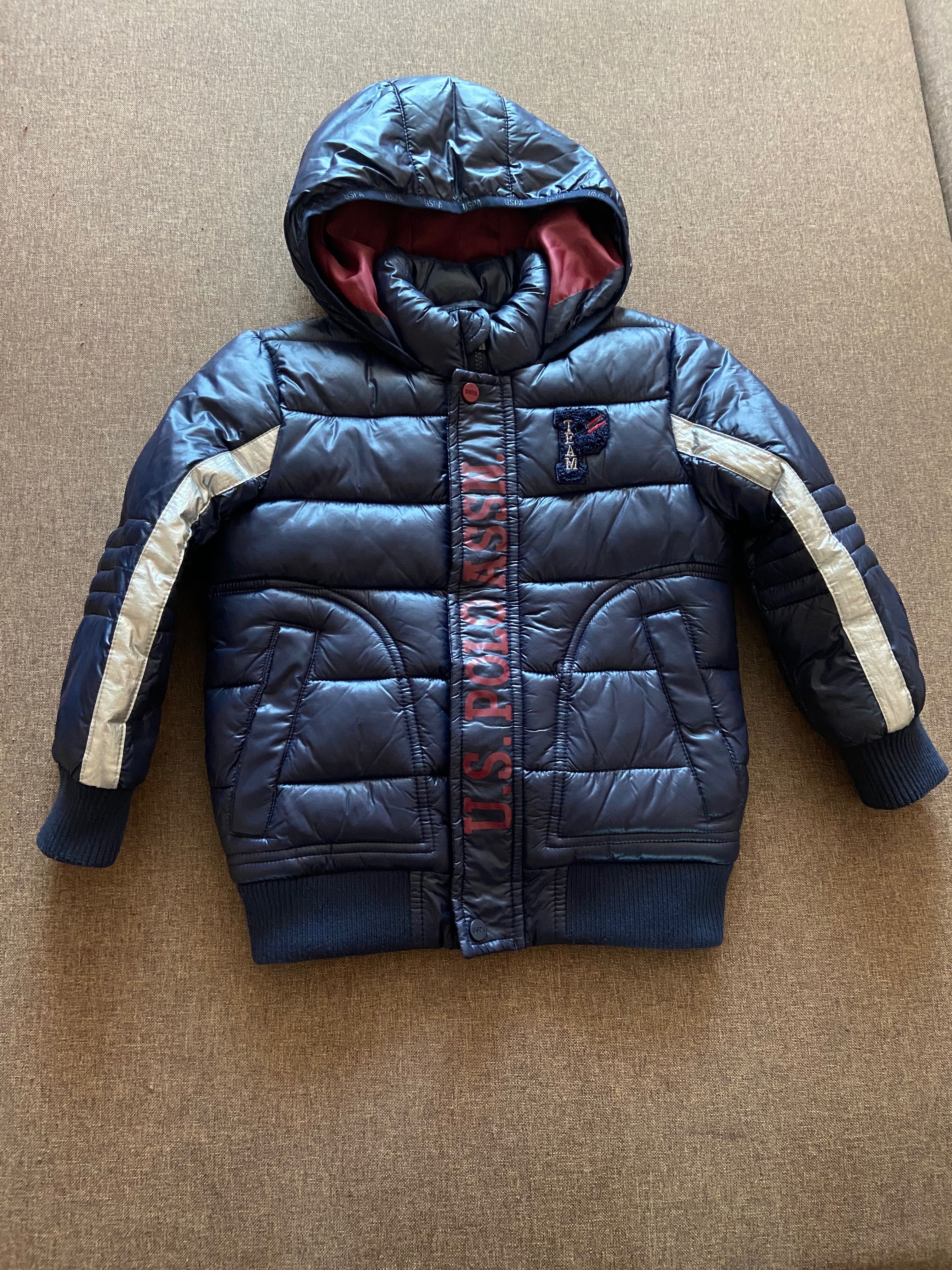 Дитяча демісезонна куртка U.S. Polo оригінал
