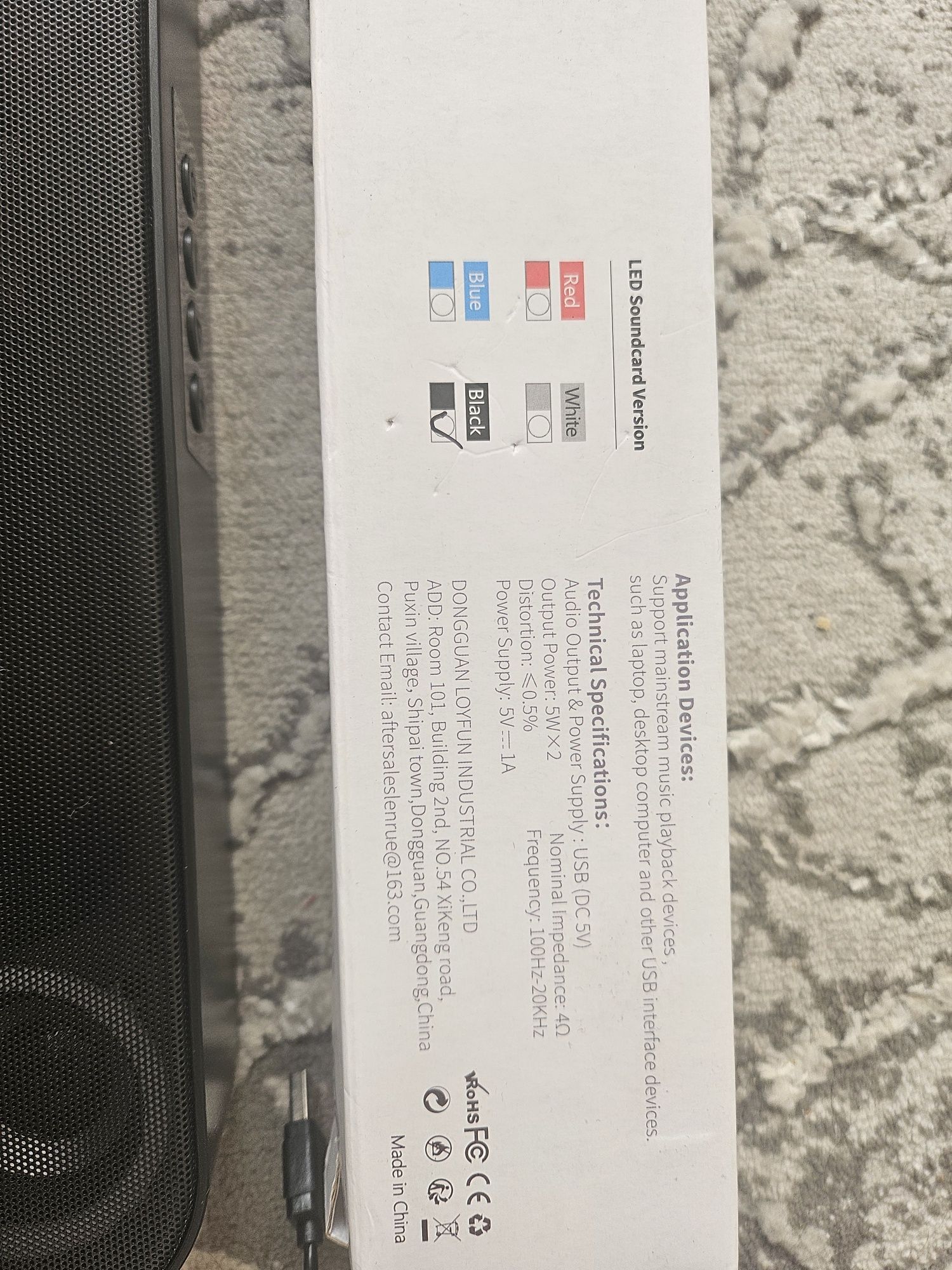 Nowy głośnik USB do komputera telewizora