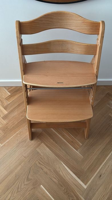 Krzeselko drewniane Hauck drewno