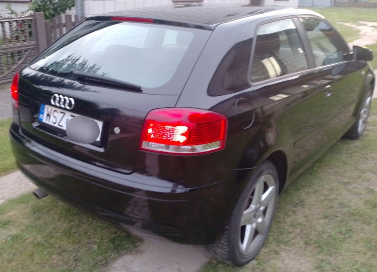 Sprzedam Audi A3 1.6 MPI – 2006 r., 3-drzwiowy
