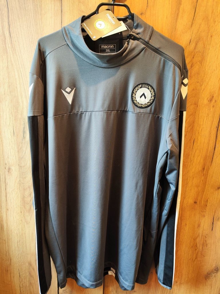 Bluza z długim rękawem dla fanów Udinese Calcio firmy Macron, rozmiar