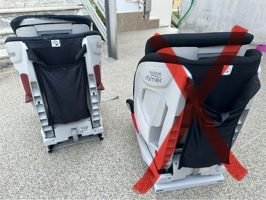 Britax rommer ( advansafix) cadeira em excelente estado