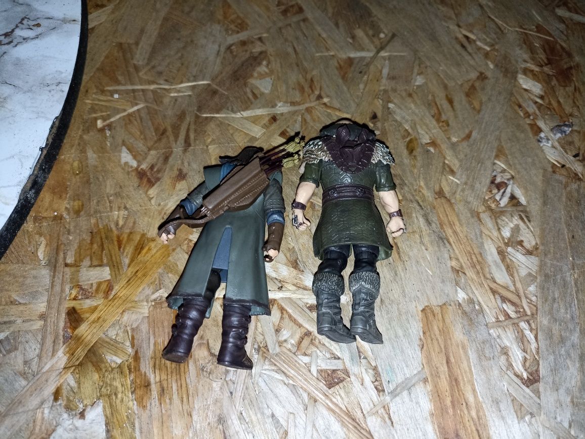 2 luźne figurki krasnoludy z Hobbit spustoszenie Smaug  2014