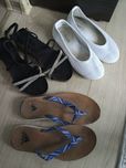 Buty damskie adidas japonki sandały baleriny roz 38