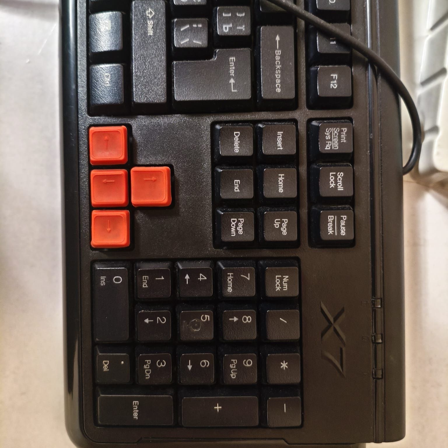 Ігрова Клавиатура провідна A4Tech X7-G300 Black