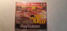 ps1 tommi makinen rally i inne, unikat, płyta ze starej gazety