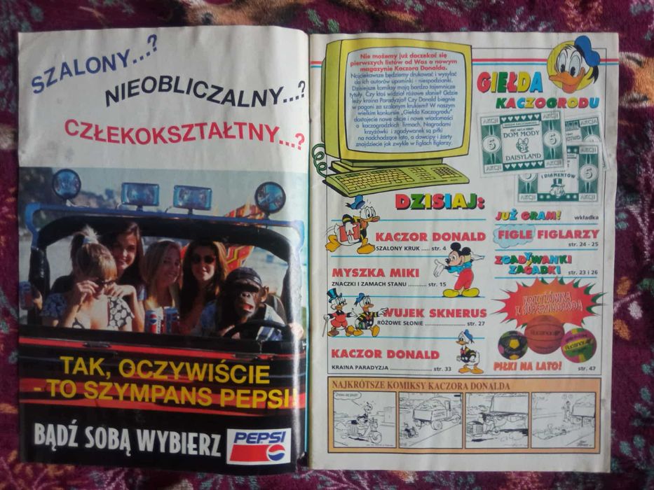 Kaczor Donald 2 / 1994 ZALANY