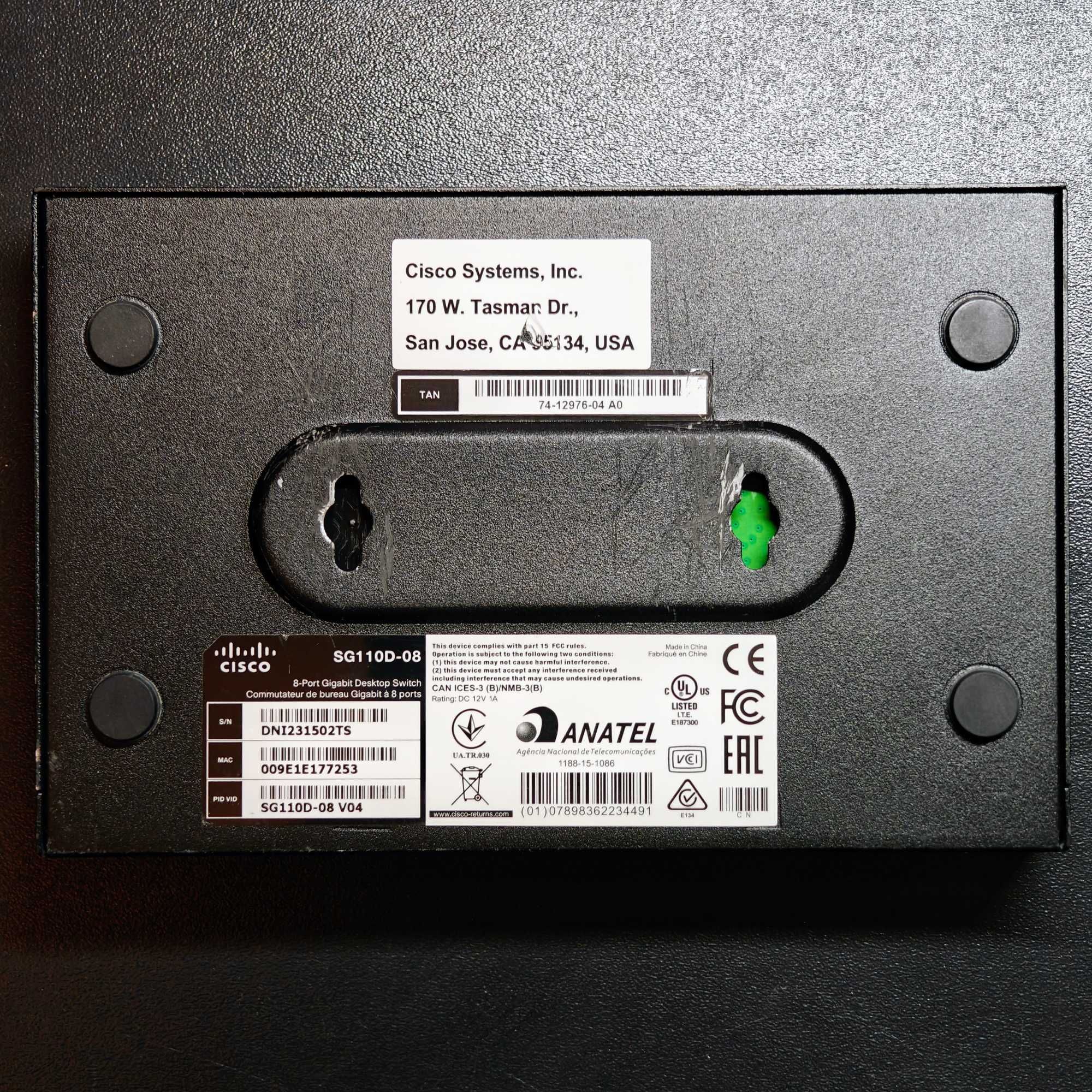 Cisco Gigabit Switch SG110D-08