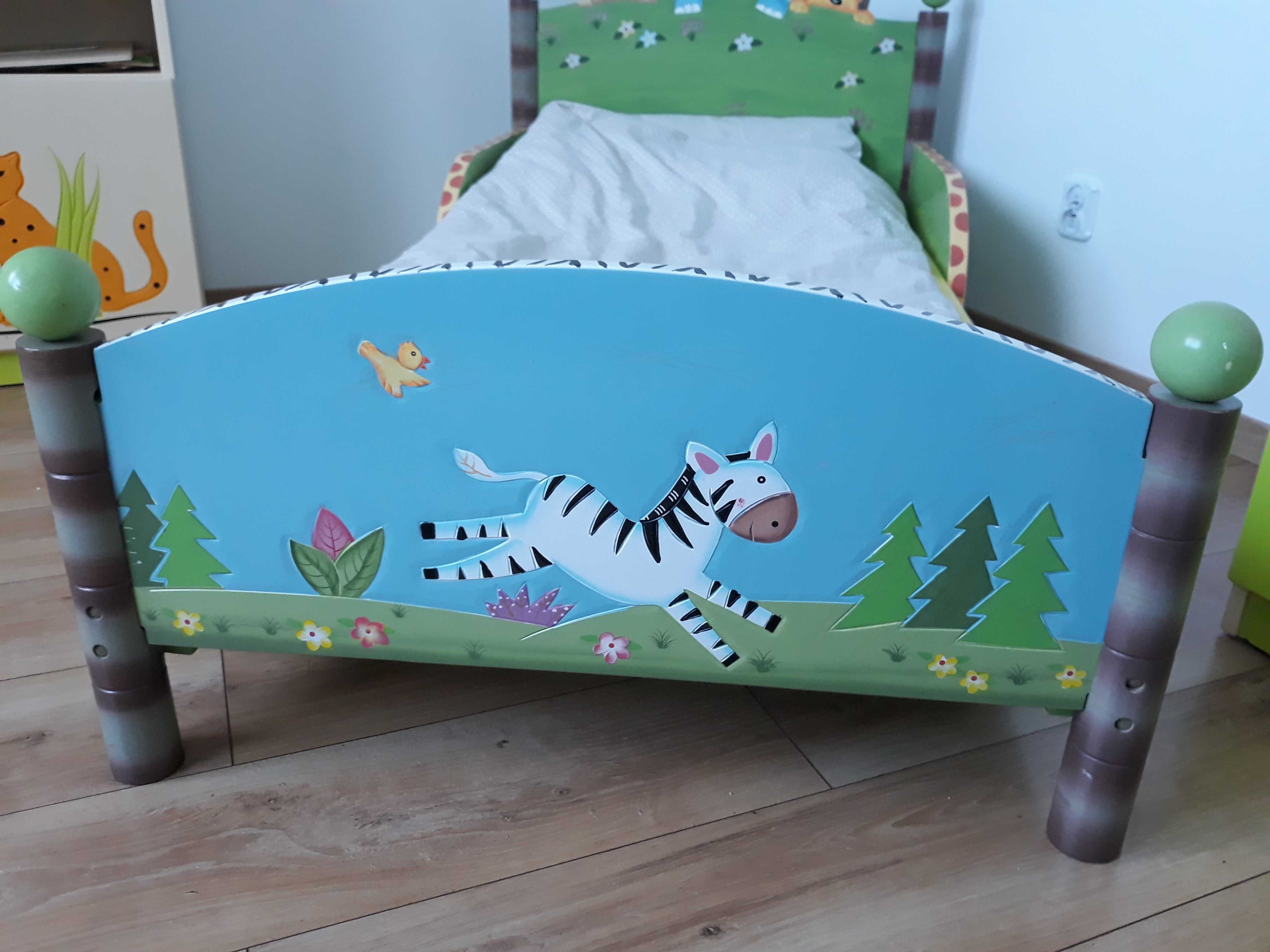 Łóżeczko dziecięce safari 140×70