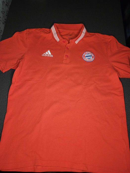 Koszulka polo Adidas FC Bayern