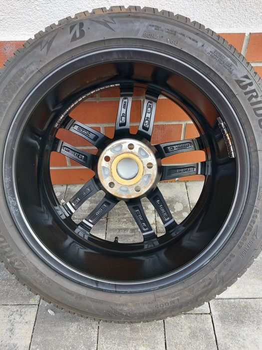 Felgi 17 DEZENT 5x112 7x17 et48 Bridgestone zimowe 205/50 17 DOT2022