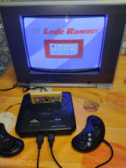 Consola de jogos antiga anos 90