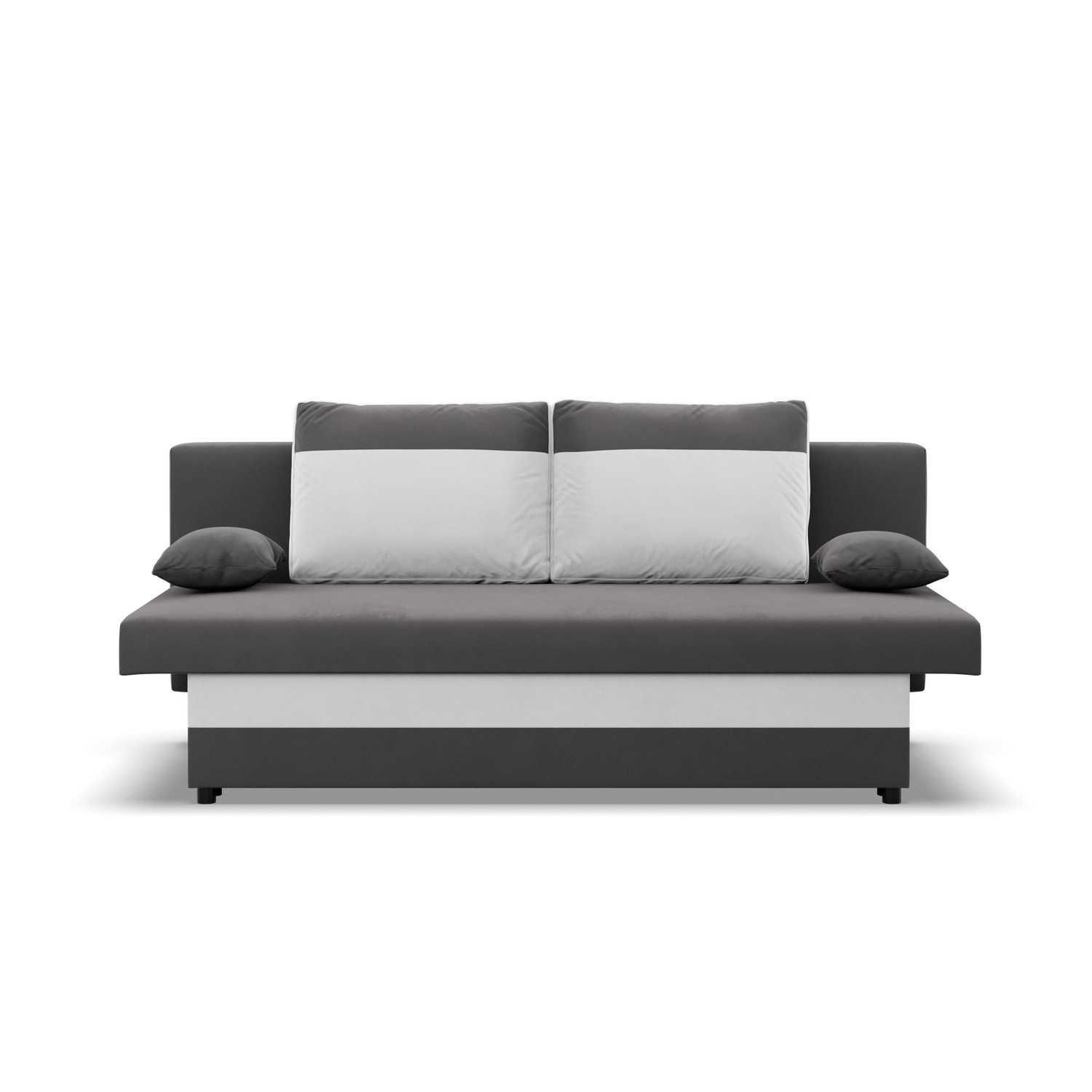 Kanapa z Funkcją Spania Sofa Rozkładana do Salonu Pokoju Pojemnik Nola