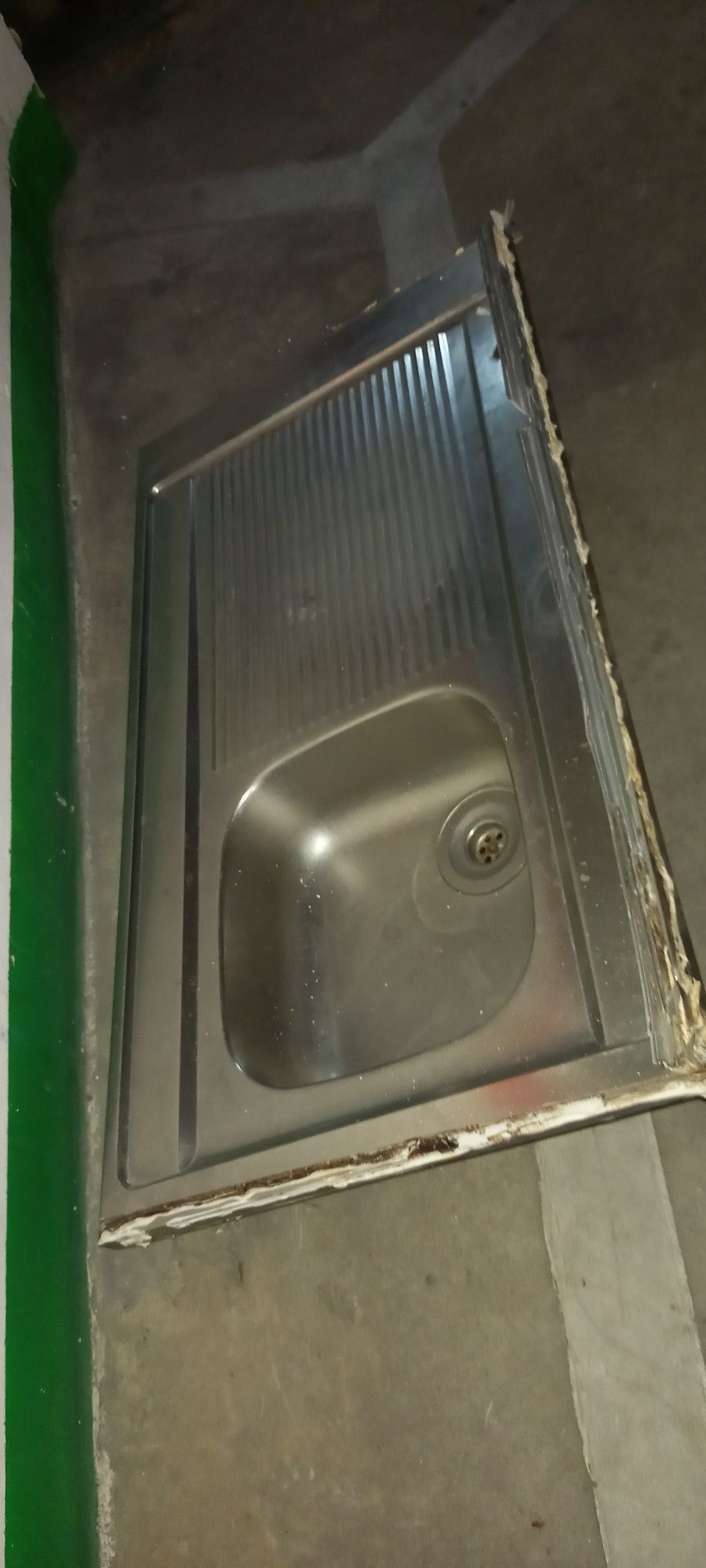 Lava-loiça inox com uma cuba