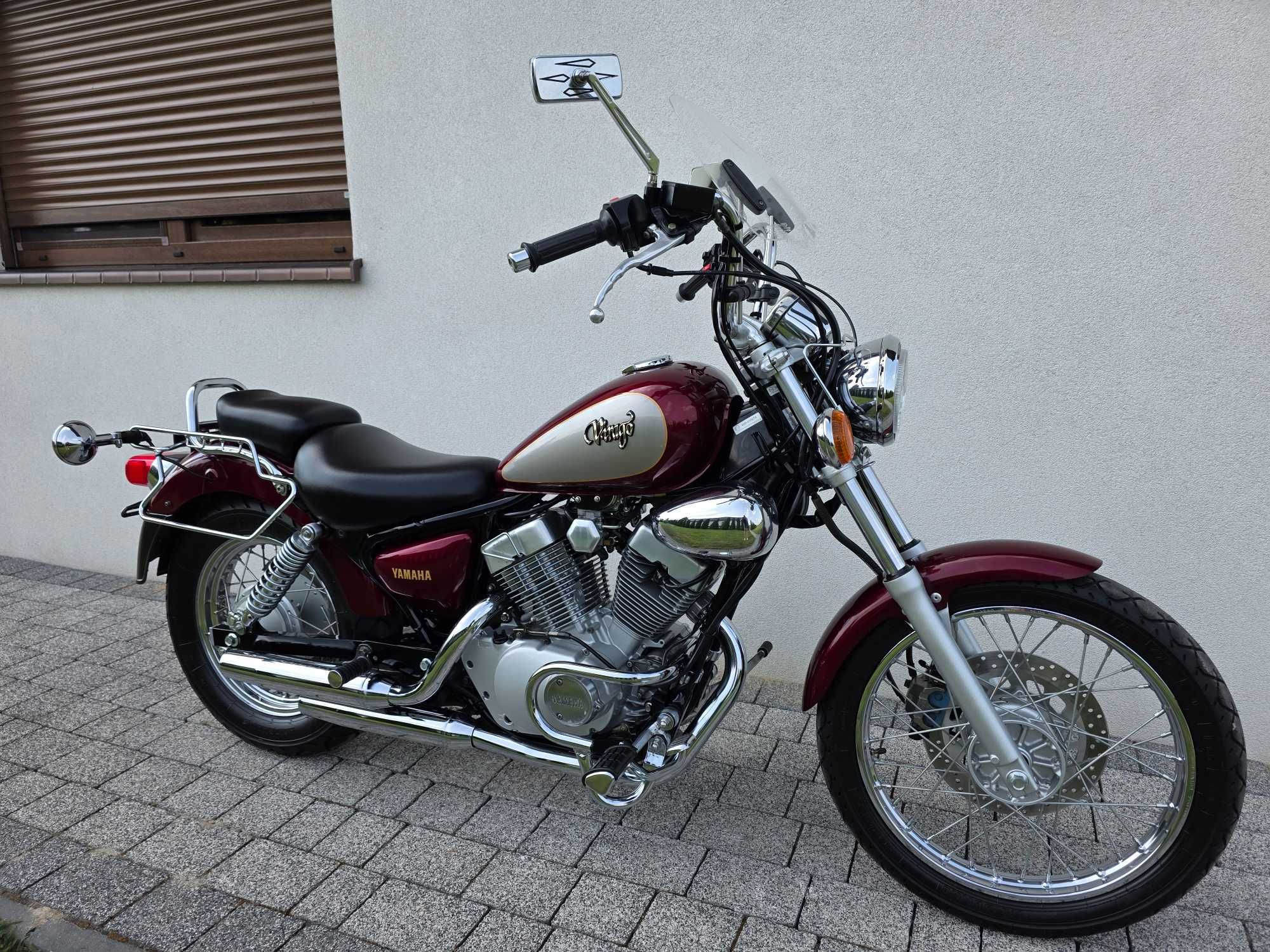 Yamaha Virago XV 125 tylko 9tysKM kat. B lub A1 Super Stan z Niemiec