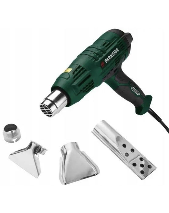 Фен будівельний з дисплеєм Parkside PHLGD2000C4 строительный промышлен