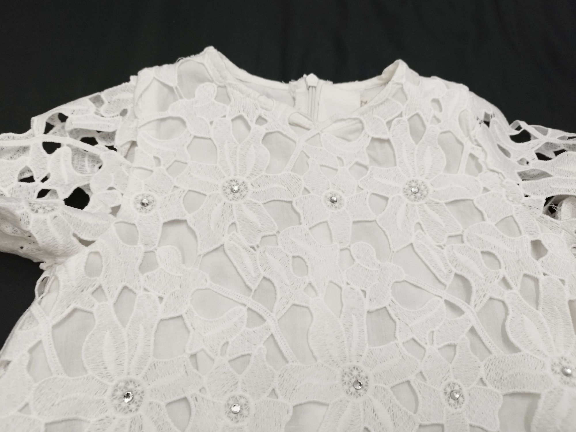 Vestido pérola 4/5 anos