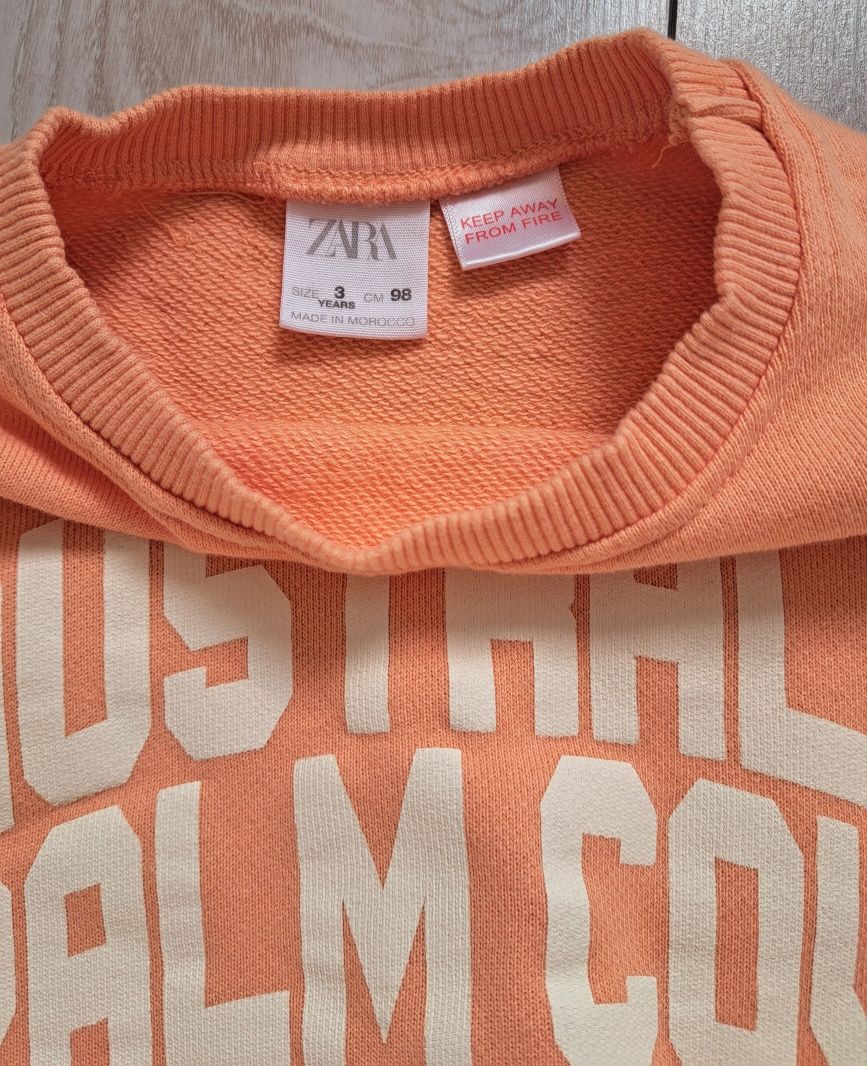 Джогерний світшот і шорти zara(98-3 роки)