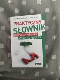 Praktyczny słownik polsko-włoski włosko-polski.
