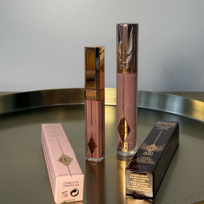 Олівець, блиск для губ, рідка помада Charlotte Tilbury Pillow Talk