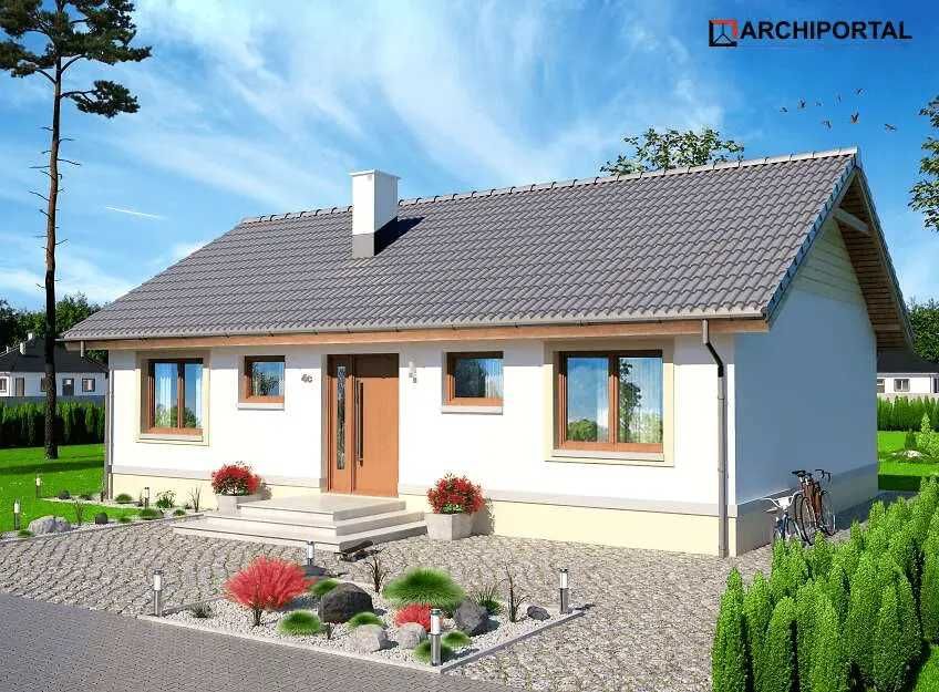 Sprzedam dom parterowy (stan surowy otwarty)