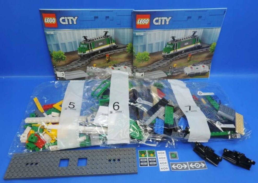 LEGO City 60198 Lokomotywa Pociąg bez Elektroniki 60336,60337,60470
