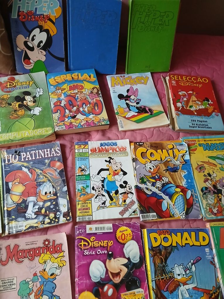 36 livros banda desenhada Walt Disney (alguns não estão bom estado)
