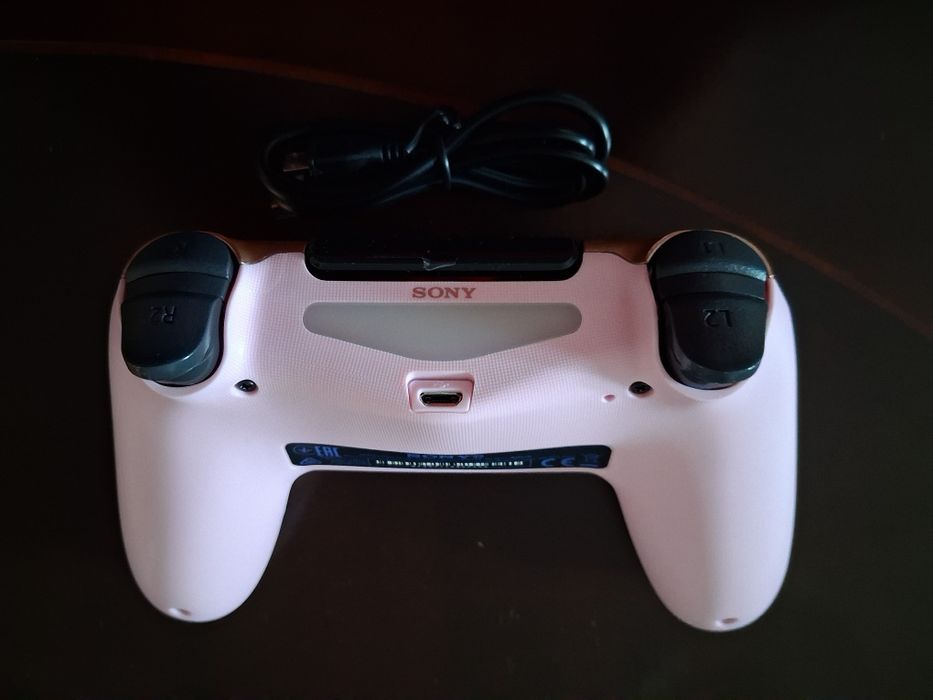 Comando PS4 Wireless Rosa Metalizado