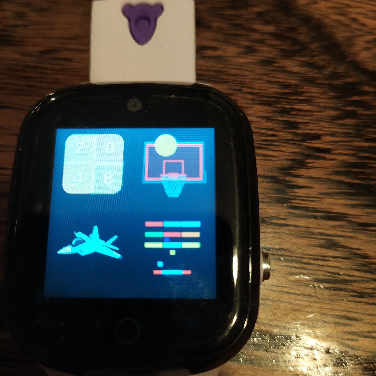 Smartwatch Zegarek Dla Dzieci SIM Aparat Telefon Gry Odtwarzacz Muzyki