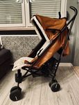 MIMA BO Wózek spacerowy lekki tylko 7kg od 6 mc do 20kg karmelowy