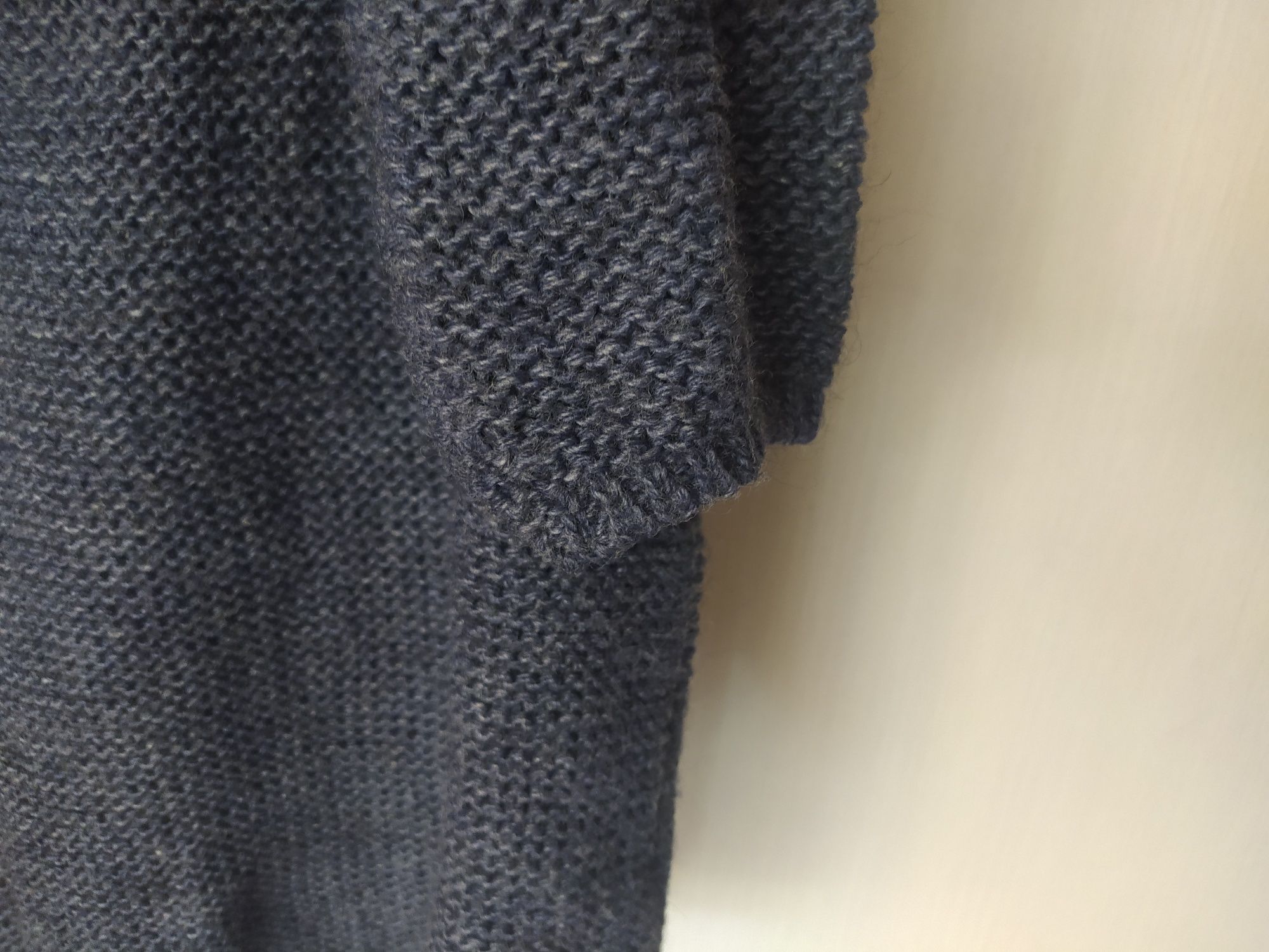 Sweter tunika opadające ramiona S M