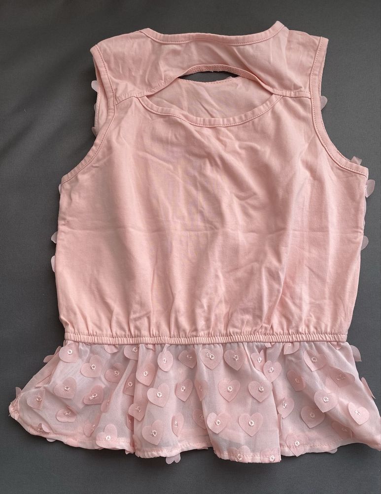 Blusa de menina aos corações