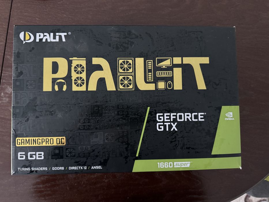 Продаю відеокарту Palit GTX 1660 Super 6GB GDDR6