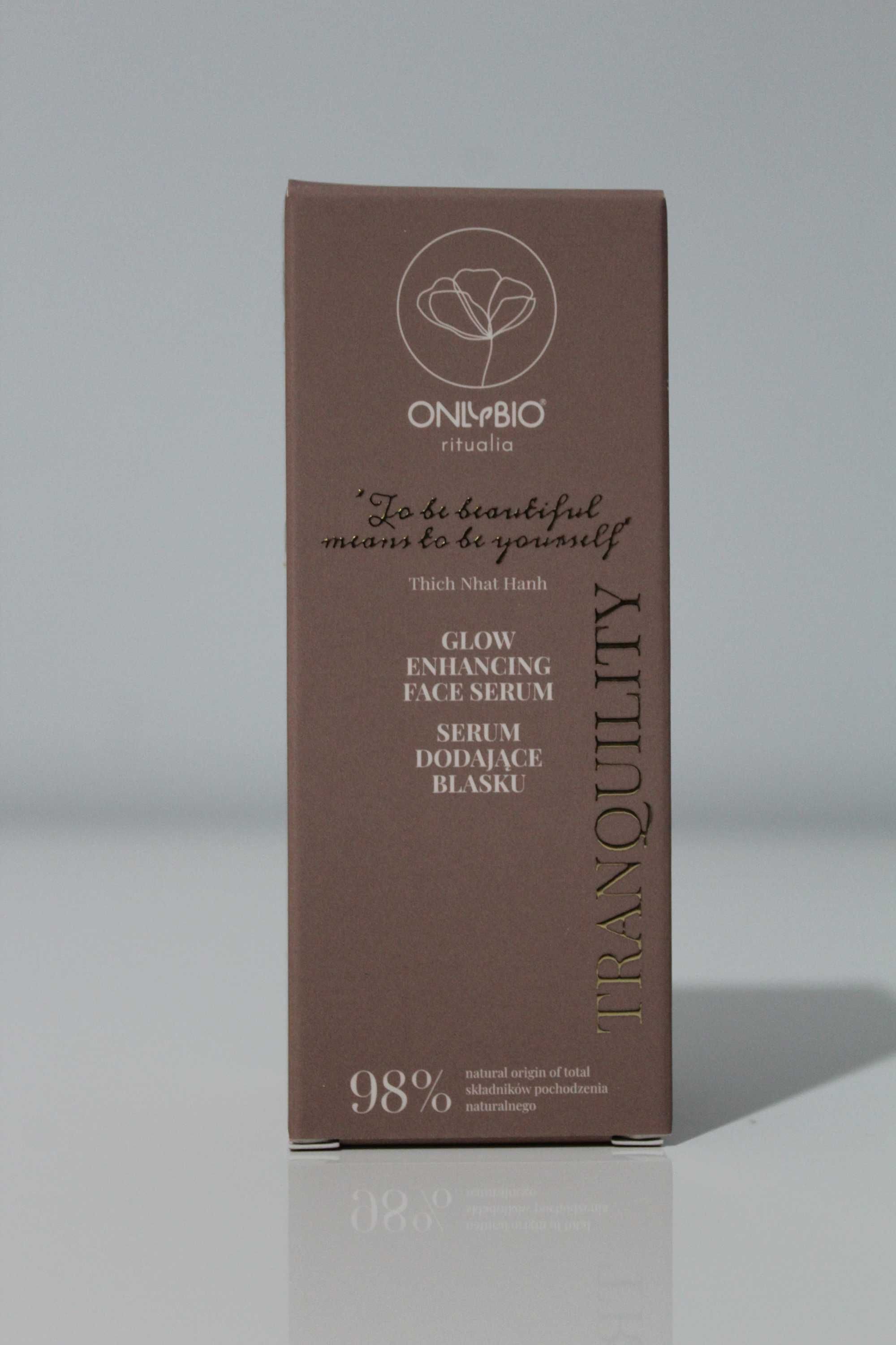 ONLYBIO Ritualia TRANQUILITY Serum do twarzy dodające blasku 30 ml