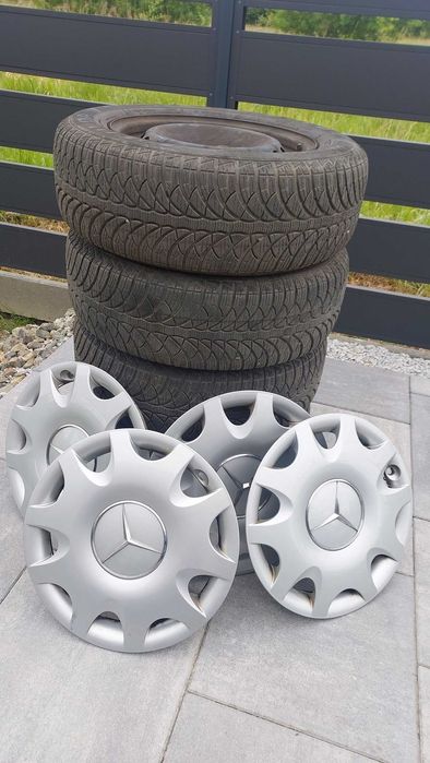 Zimowe koła 15'' - Komplet z oryginalnymi kołpakami, Okzaja