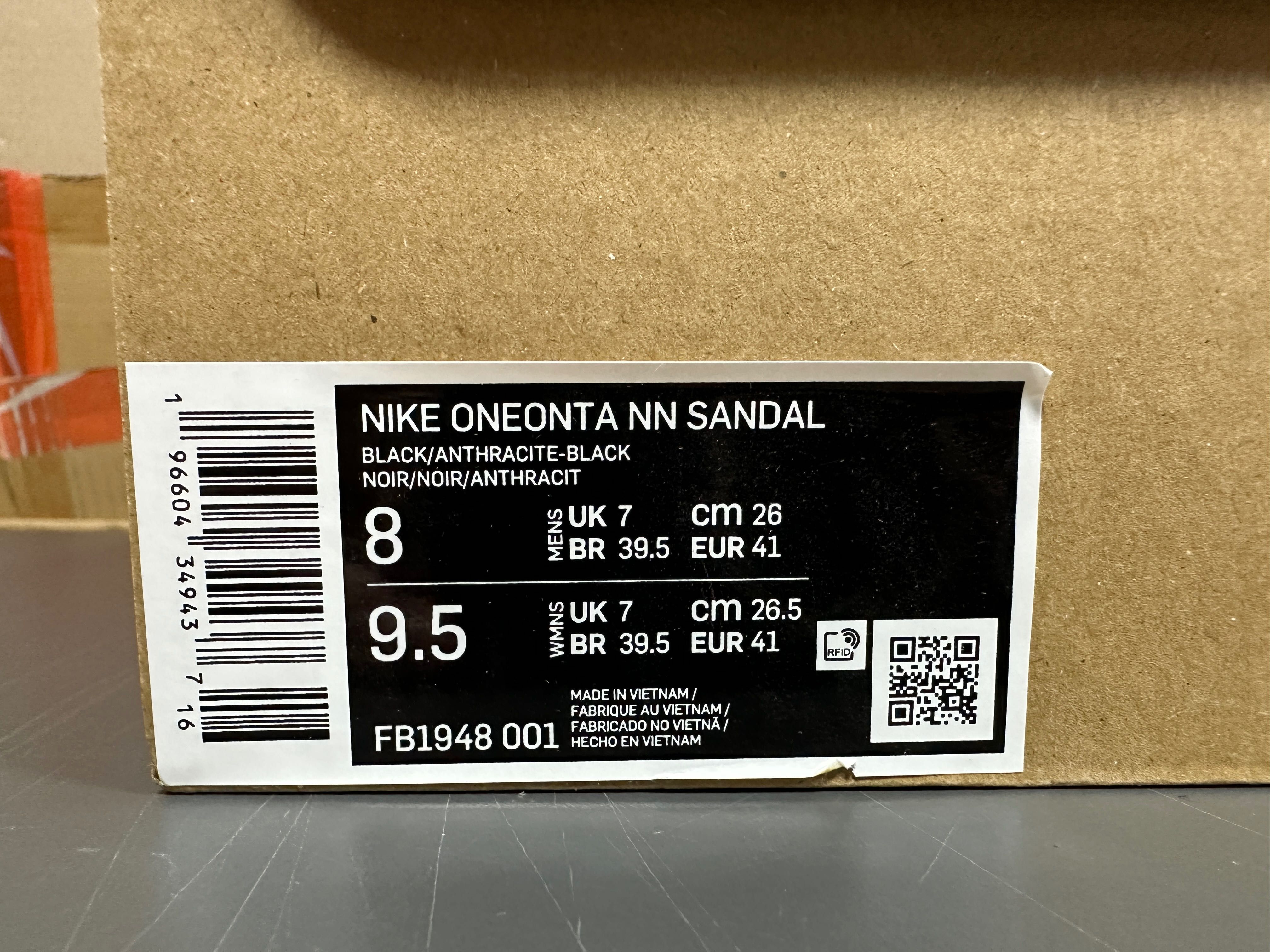 Сандалі Nike Oneonta NN Sandal сандалии FB1948-001
