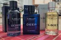 1 szt Homme+1 szt Deep+1 szt X-Bolt- G. Bellini - Eau De Parfum męski
