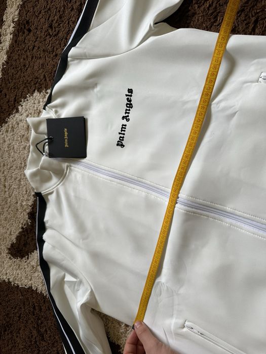 НОВА Кофта Palm Angels White | Зипка Пальм енджилс палм зіпка/світшот