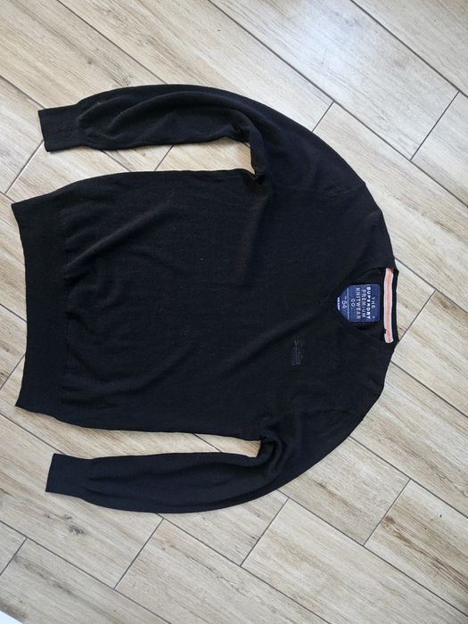 sweter SUPERDRY Japan Premium Knitwear kaszmirowy r. L jak NOWY okazja