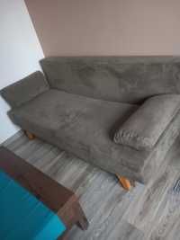 Szara sofa 2m x 80cm