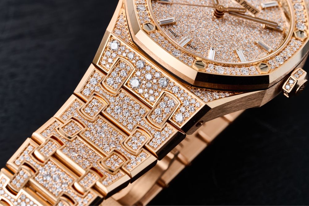 По цене в личку! Нереальные часы Audemars Piguet. Hight jewelry. 1/1.