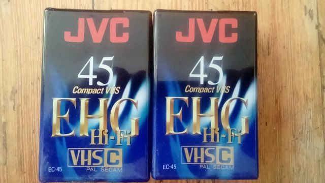 Kasety do kamer  VHS-C  JVC EHG45 - Hi-Fi