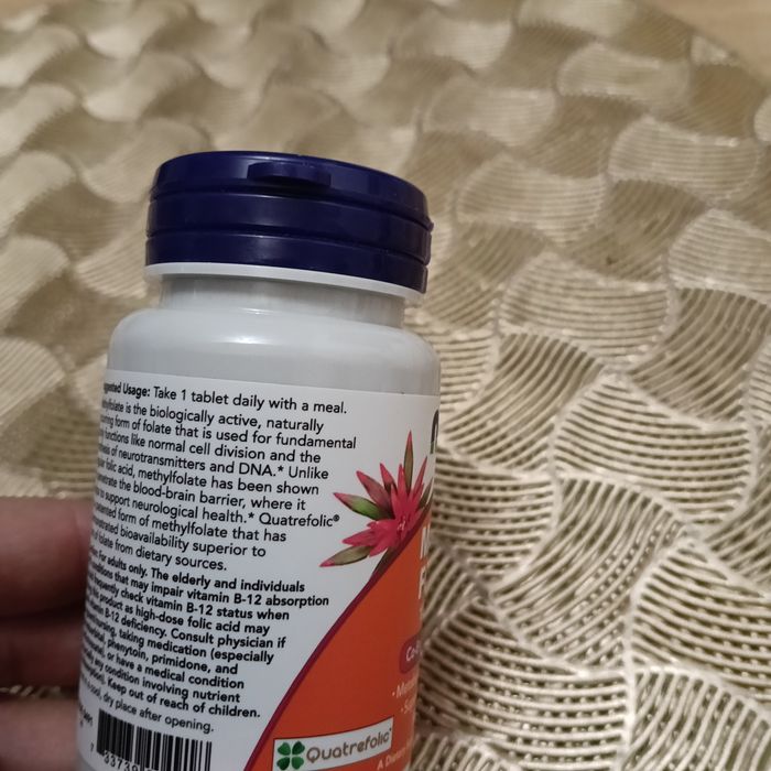 Now foods Methyl Folate