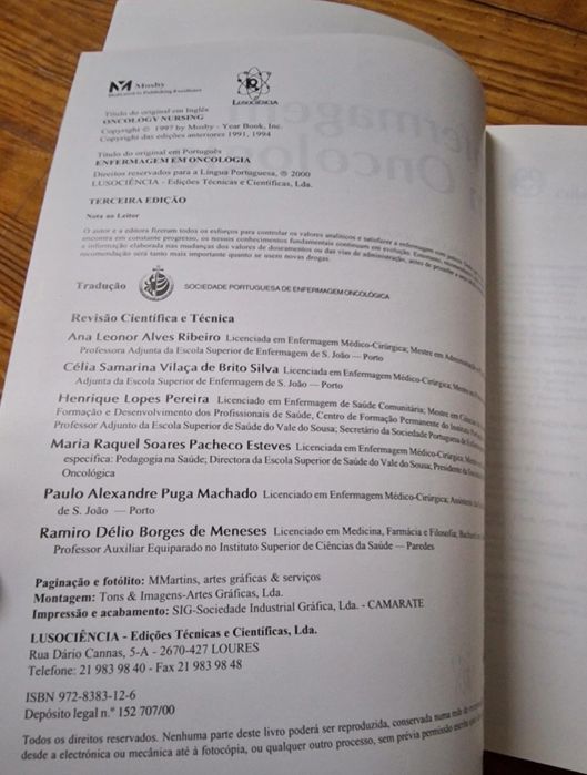 Manual de Enfermagem em Oncologia 3a Ed. Shirley E. Otto